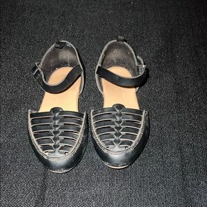 Black Strappy Sandals